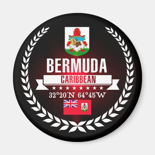 Bermuda Magneet (Voorkant)