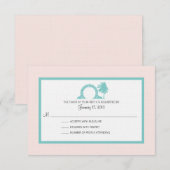 Bermuda Moongate Huwelijksbestemming RSVP (Voorkant / Achterkant)