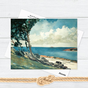 Bermuda North Road Landschap Winslow Homer Briefkaart