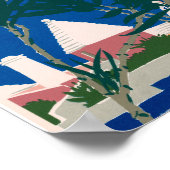 Bermuda ,Oleander Time beroemd schilderij Poster (Hoek)