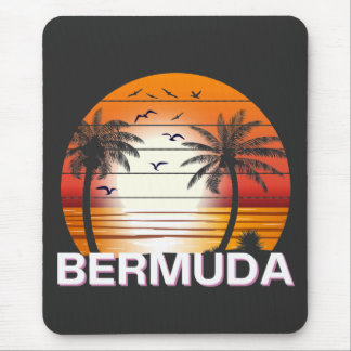 Bermuda  Palm Trees Summer Beach Muismat