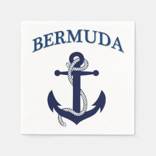 Bermuda Paper Napkins! Servet