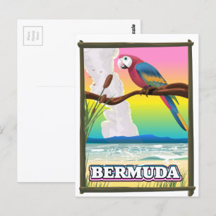 Bermuda Paradijs. Briefkaart