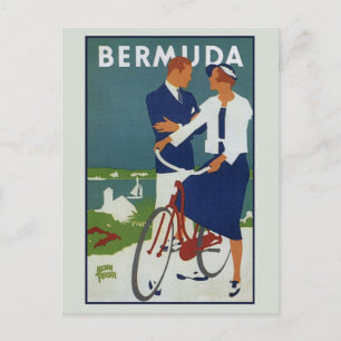  Bermuda-reisadvertentiekaart Briefkaart