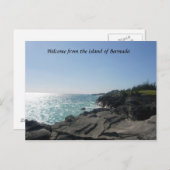 Bermuda Shoreline Briefkaart (Voorkant / Achterkant)