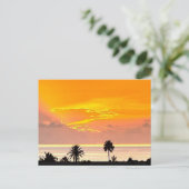 Bermuda Sunset Briefkaart (Staand voorkant)