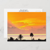 Bermuda Sunset Briefkaart (Voorkant / Achterkant)