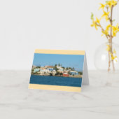 Bermuda, The Great Sound, Denkend aan jou Kaart (Gele Bloem)