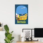 Bermuda Travel Poster (Thuiskantoor)