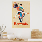 Bermuda Travel poster (Keuken)