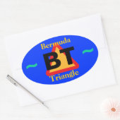 BERMUDA-TRIANGELE stickers (4) (Envelop)