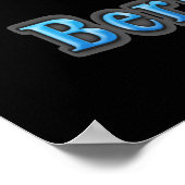 Bermuda Triangle art Poster (Hoek)