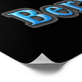 Bermuda Triangle art Poster (Hoek)