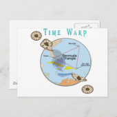 Bermuda Triangle Briefkaart (Voorkant / Achterkant)