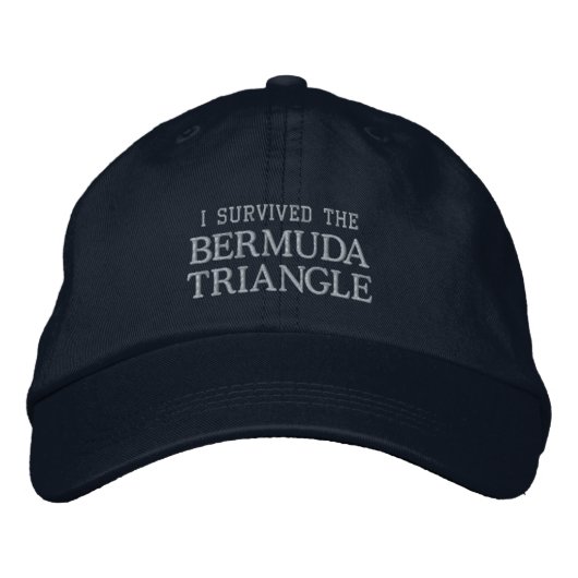 BERMUDA TRIANGLE casquette (neutre) (Devant)