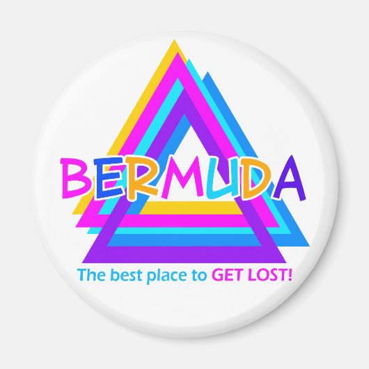BERMUDA TRIANGLE magnet (Devant)