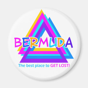 BERMUDA TRIANGLE magnet Magneet