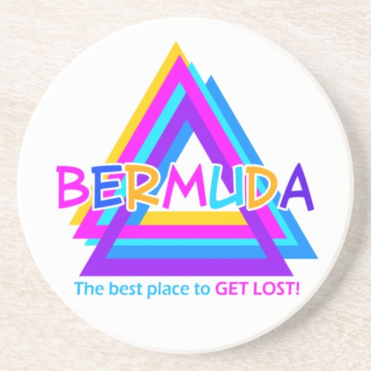 BERMUDA TRIANGLE ONDERZETTER (Voorkant)