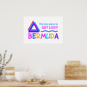 BERMUDA TRIANGLE POSTER (Keuken)