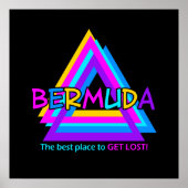 BERMUDA TRIANGLE POSTER (Voorkant)