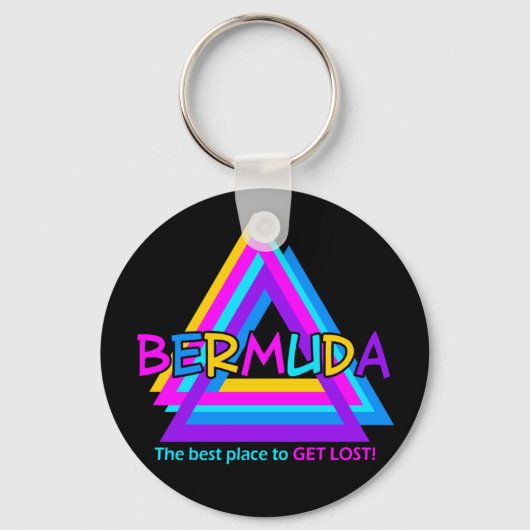 BERMUDA TRIANGLE SLEUTELHANGER (Voorkant)