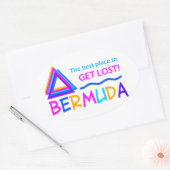 BERMUDA TRIANGLE STICKERS (Envelop)