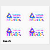 BERMUDA TRIANGLE STICKERS (Vel)