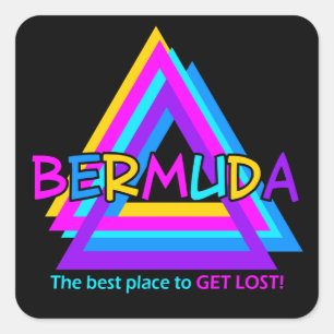 BERMUDA TRIANGLE STICKERS