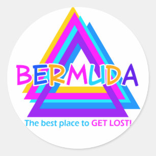 BERMUDA TRIANGLE STICKERS