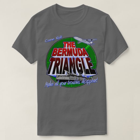 Bermuda Triangle T-shirt (Design voorkant)