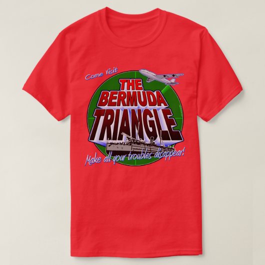 Bermuda Triangle T-shirt (Design voorkant)