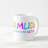 BERMUDA TRIANGLE tasse - choisir style & couleur (Devant droit)