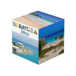 Bermuda Vacation Travel Photos Collage Kubus