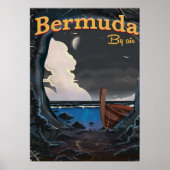 Bermuda vintage poster (Voorkant)