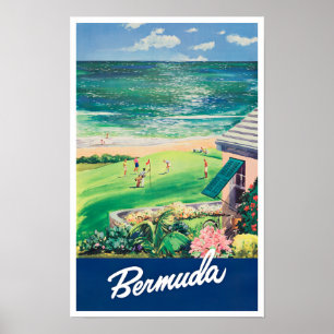 Bermuda vintage poster