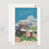 Bermuda Vintage Travel Briefkaart (Voorkant / Achterkant)