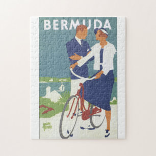 Bermuda Vintage Travel Poster Legpuzzel