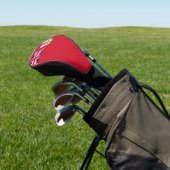 Bermuda vlag Golf Head Hoesje Golfheadcover (Insitu)