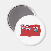 Bermuda Vlag Magneet (Voorkant / Achterkant)