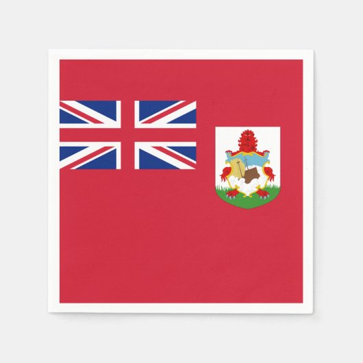 Bermuda vlag Papier servet (Voorkant)