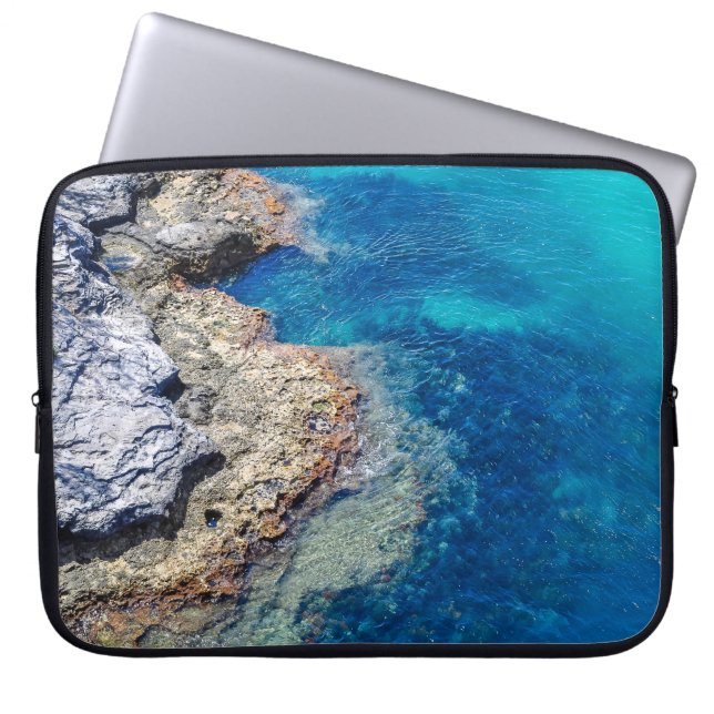 Bermuda Waters Laptophoes Laptop Sleeve (Voorkant)