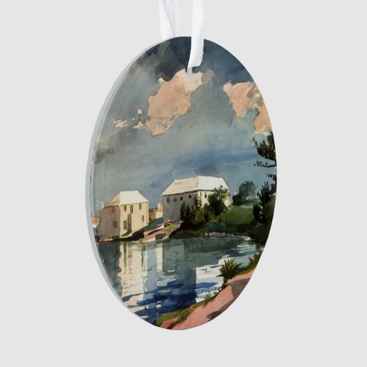 Bermuda, Zoutketel kunstwerk, Ornament (voorkant)