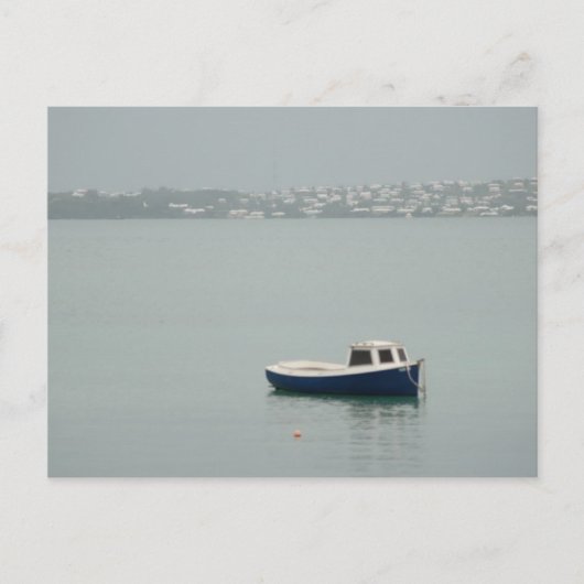 Bermudaboot Briefkaart (Voorkant)