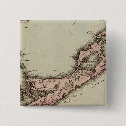 Bermudas Vierkante Button 5,1 Cm (Voorkant)