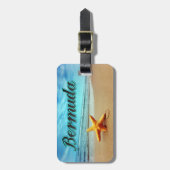 Bermudavis Bagagelabel (Voorkant verticaal)