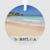 Bermudes Horseshoe Bay Pink Sand Beach Noël (dos)