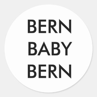 Bern Baby Bern Ronde Sticker