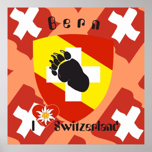 Bern, Bern, Berna, Bärn, Schweiz, Suisse, Poster (Voorkant)