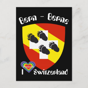 Bern Berna Bärn Schweiz Suisse Postkarte Briefkaart