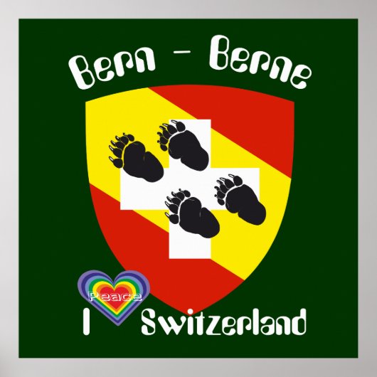 Bern, Berne, Berna, Bärn, Schweiz, Suisse, Poster (Voorkant)